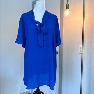 Pleione Tie Neck Blouse